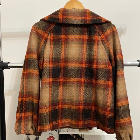 Bianca Nygard Plaid Fall Jacket - Picture 3 of 3